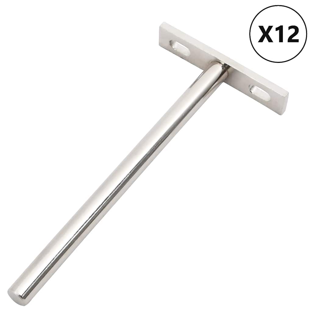 Regalträger Schwebend 12 Stk. Unsichtbar Ø10x100 mm
