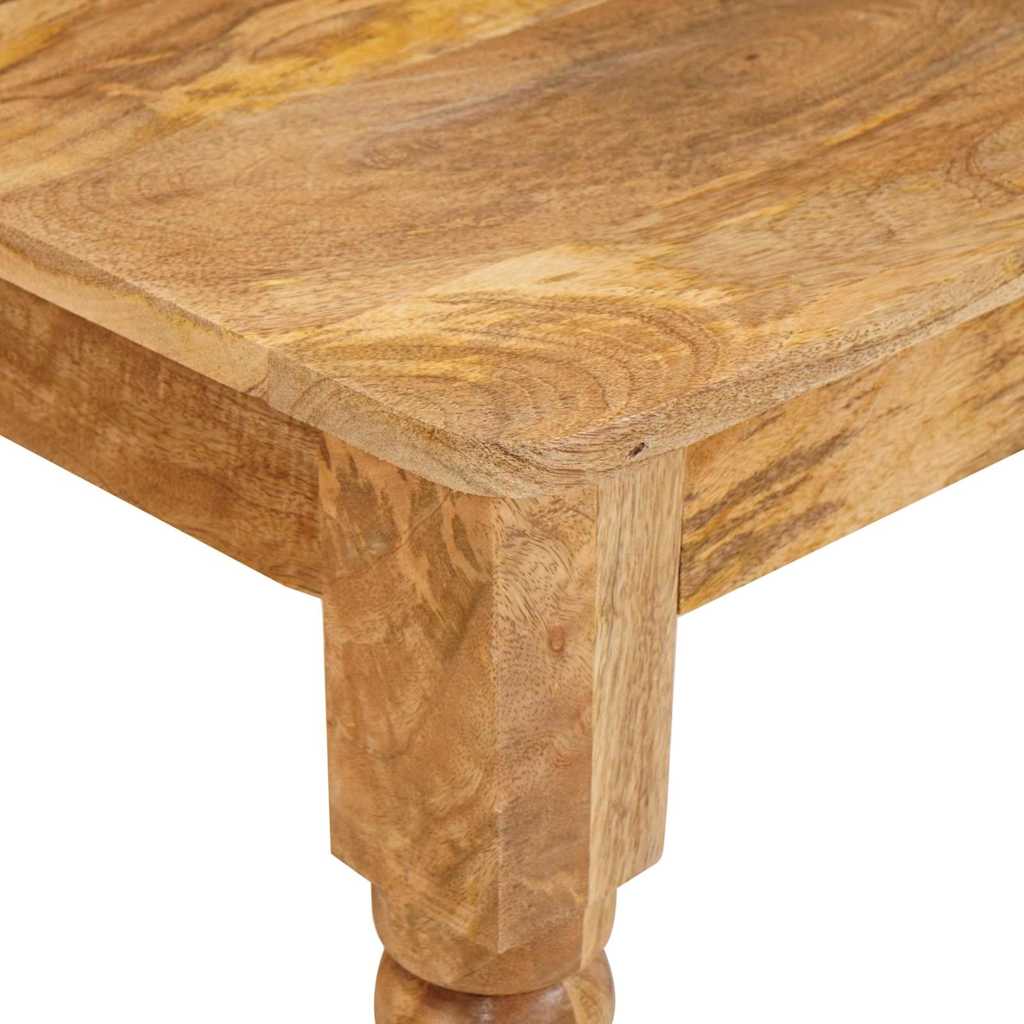 Beistelltisch 43×43×40 cm Massivholz Mango