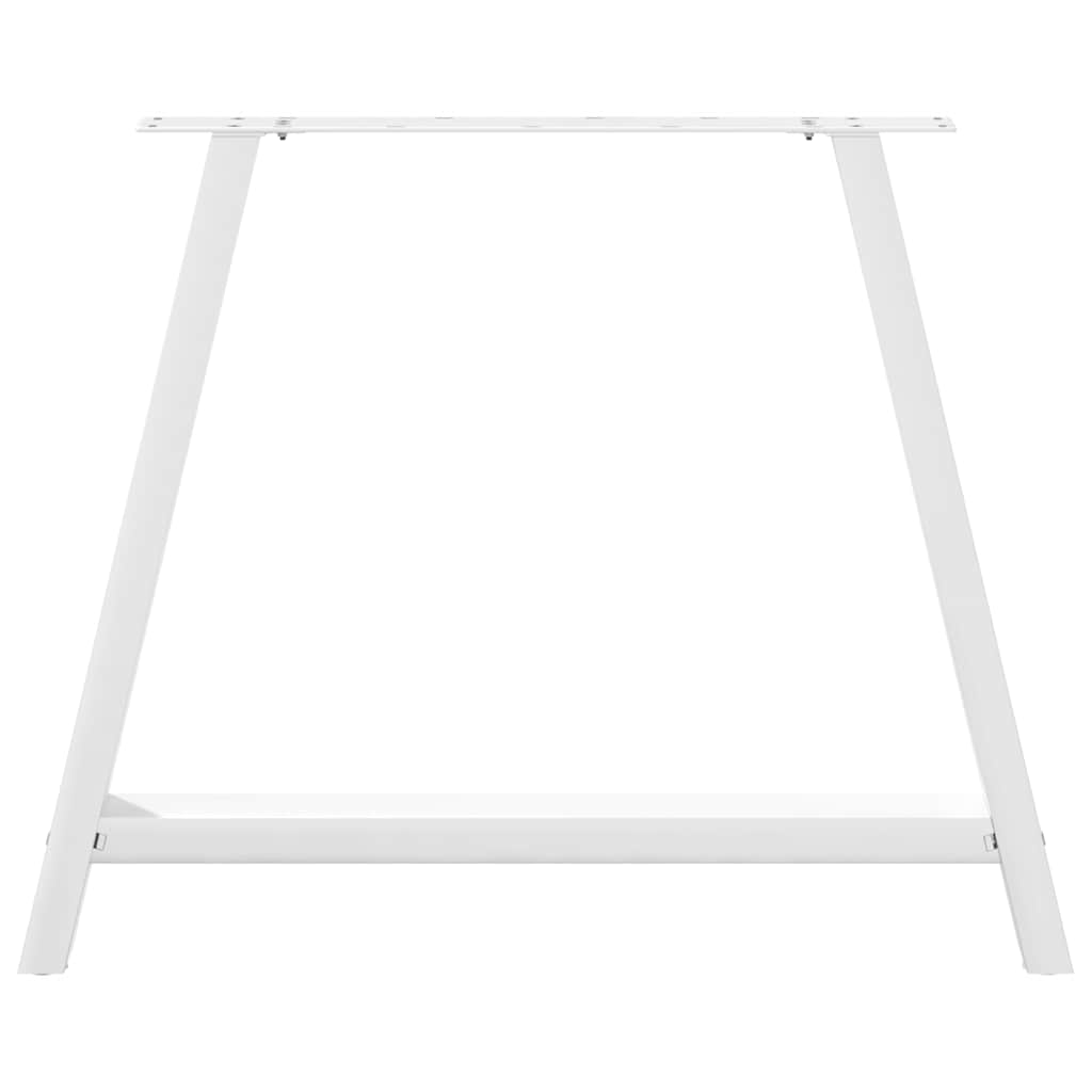 Couchtischbeine A-Form 2 Stk. 30x(30-31) cm Stahl
