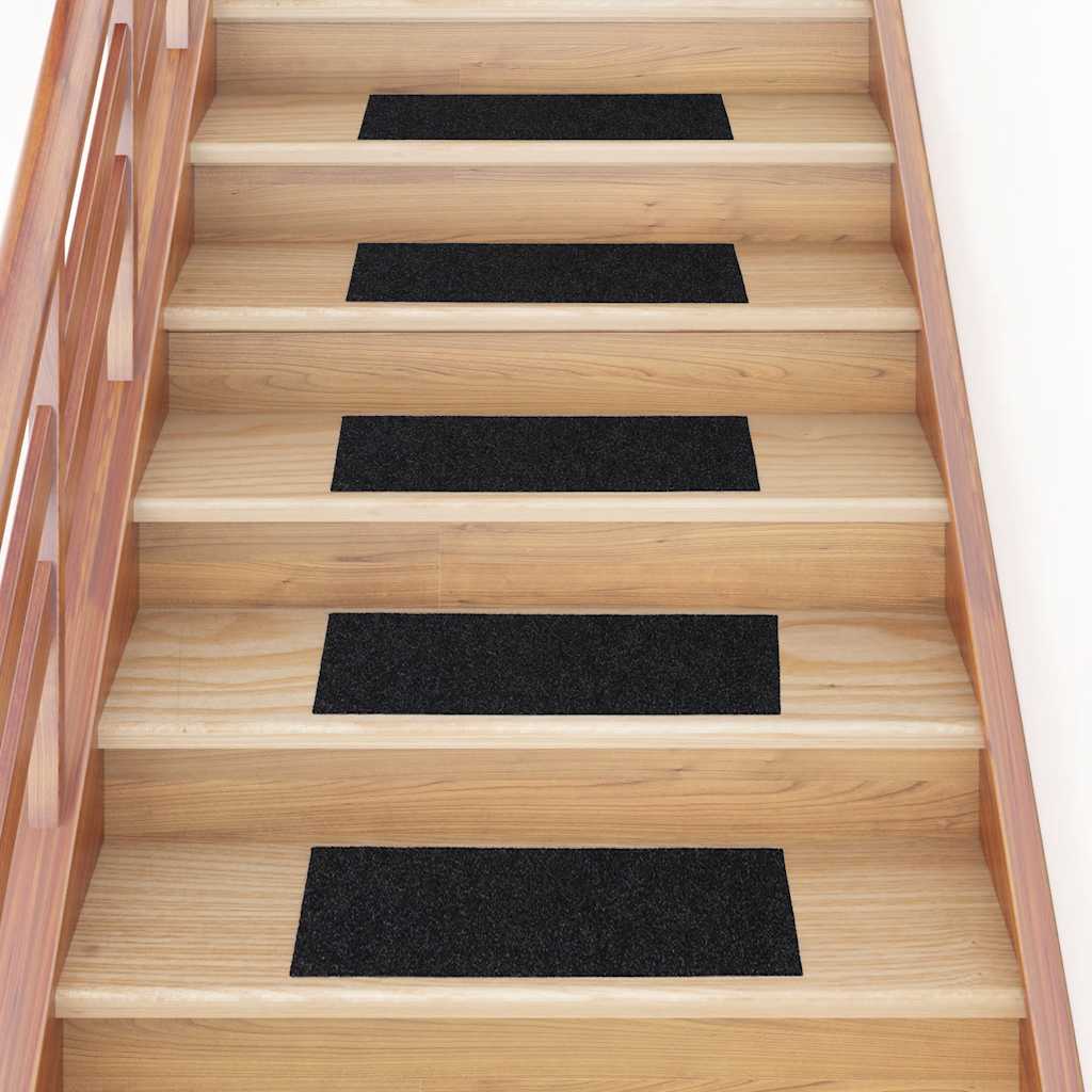 Stufenmatten Selbstklebend 15 Stk. 60x25 cm Hellbraun Rechteckig