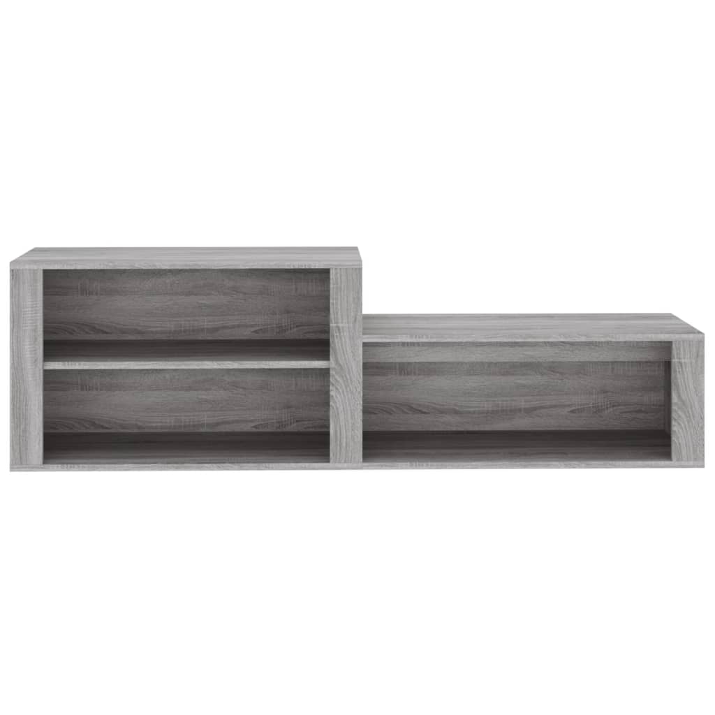 Schuhschrank Weiß 150x35x45 cm Holzwerkstoff