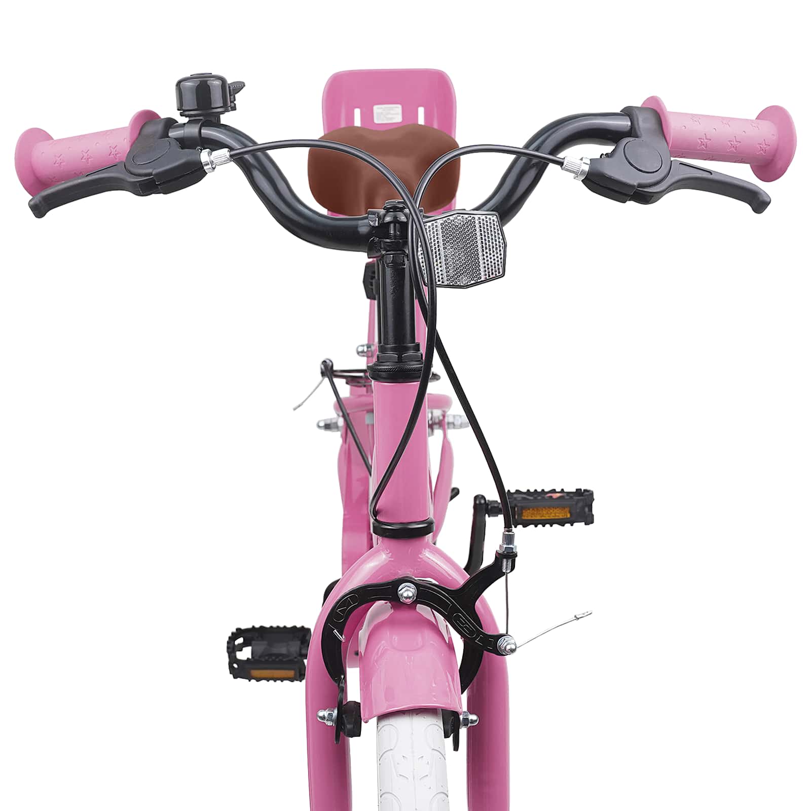 Kinderfahrrad 12 Zoll für 2-4 Jahre alt Hellrosa