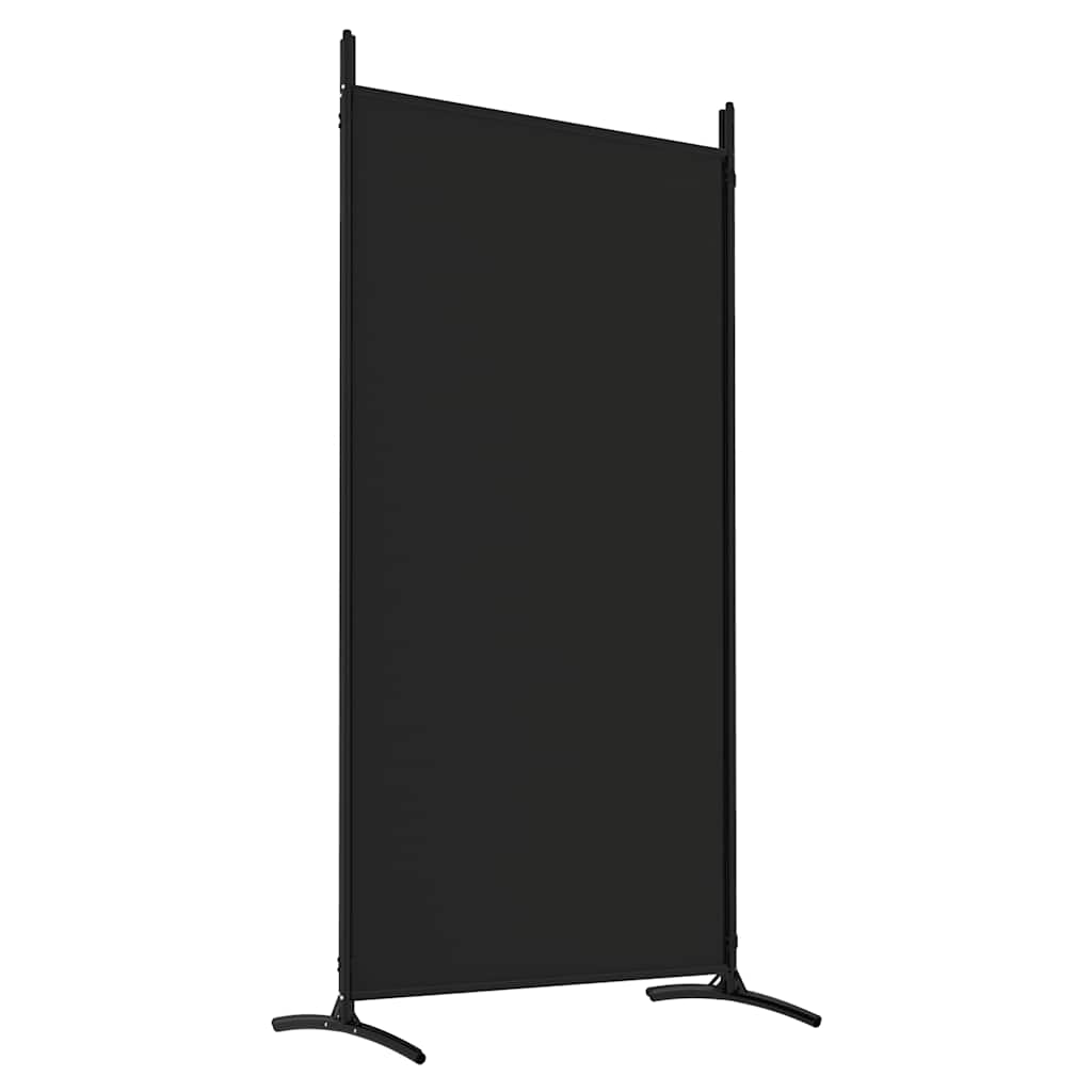 3-tlg. Raumteiler Weiß 260x180 cm Stoff