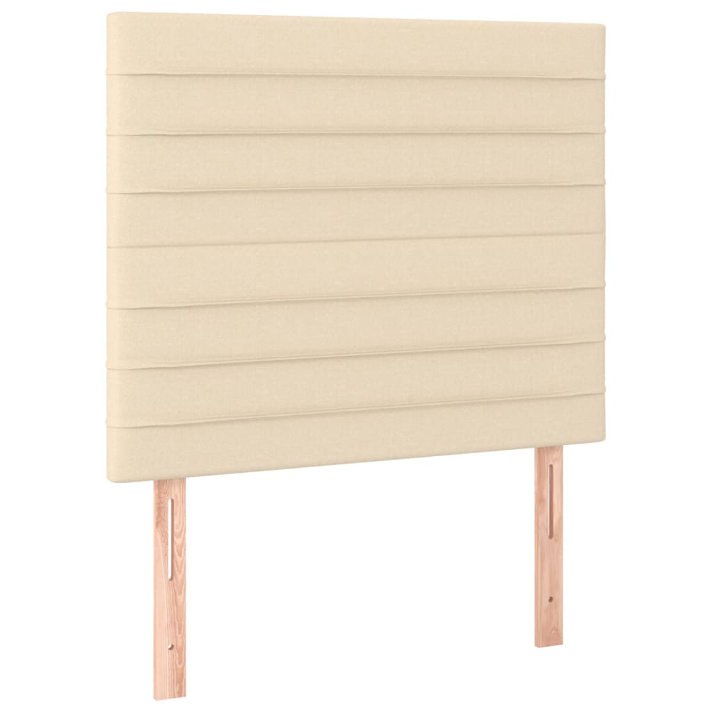Kopfteil Hellgrau 80x5x118/128 cm Stoff