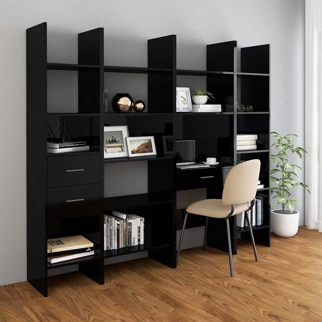 Bücherregal Weiß 40x35x180 cm Holzwerkstoff