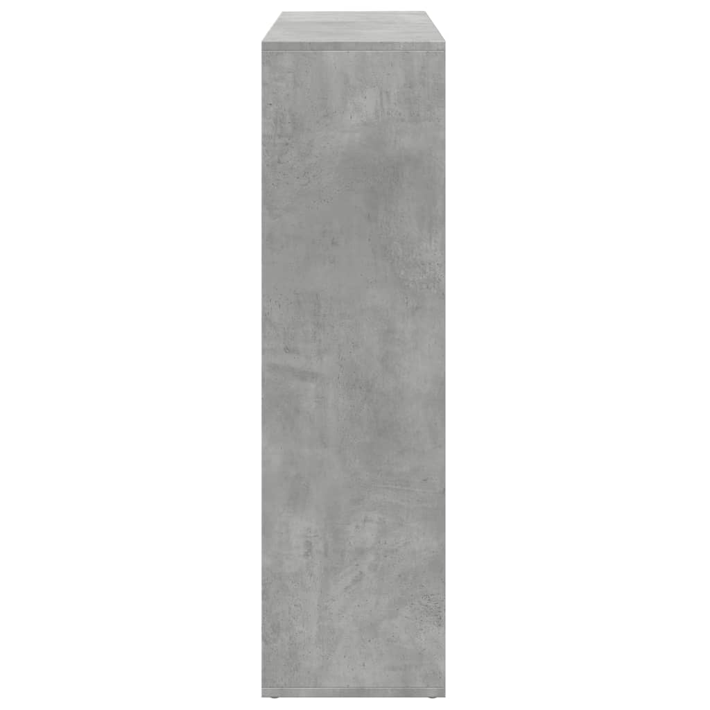 Bücherregal Weiß 137,5x29x137,5 cm Holzwerkstoff