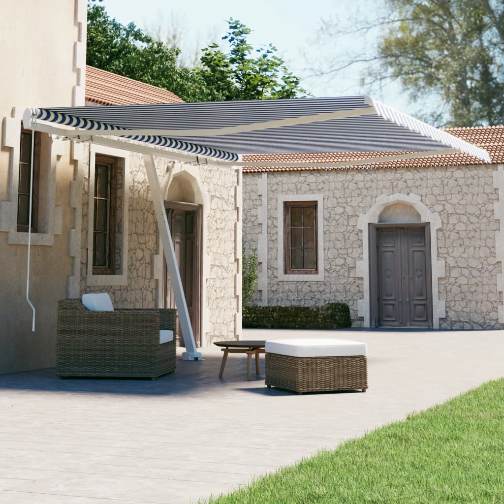Standmarkise Manuell Einziehbar 300x250 cm Creme