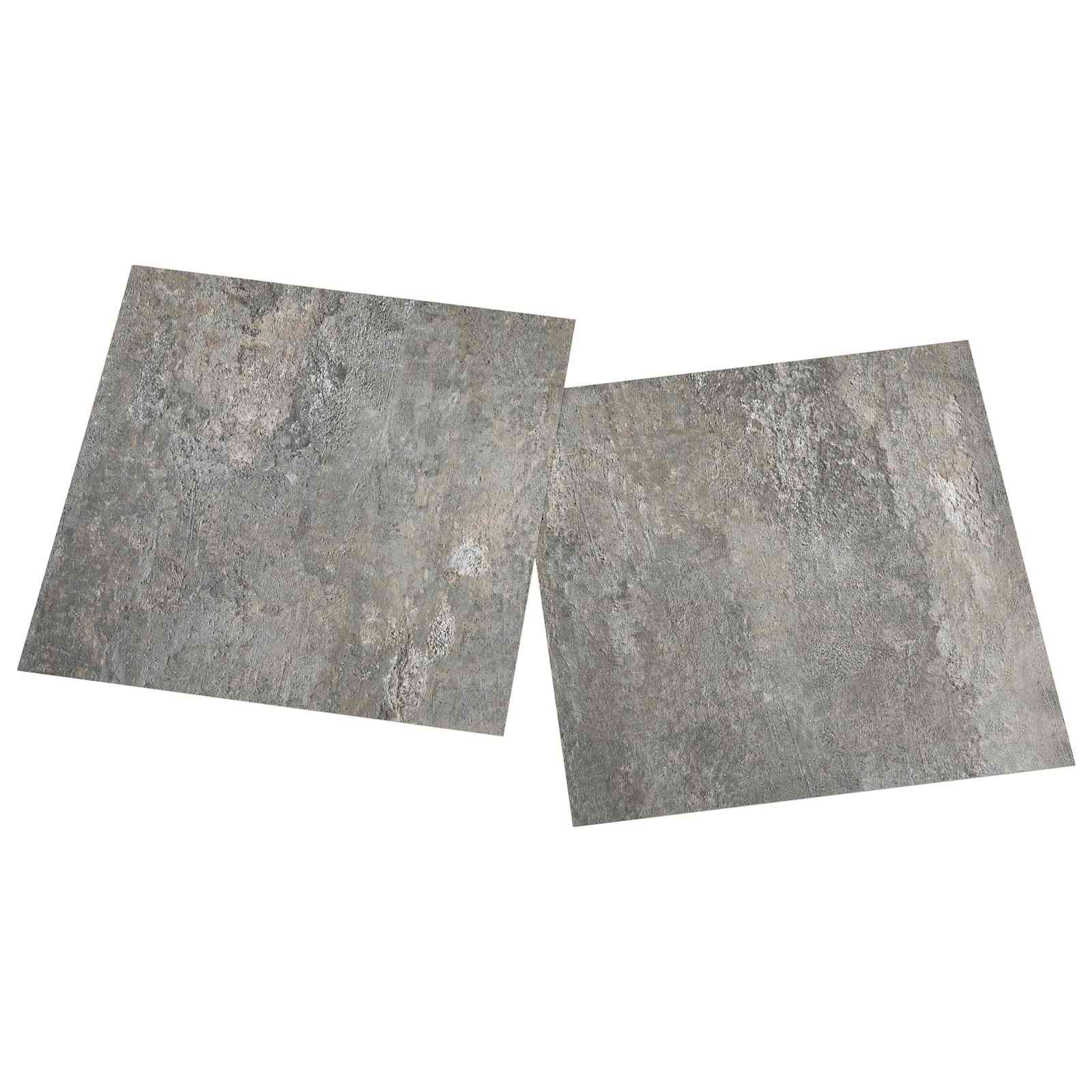 Selbstklebende Bodenplanken 30,5 x 30,5 cm 20 pcs PVC Betongrau