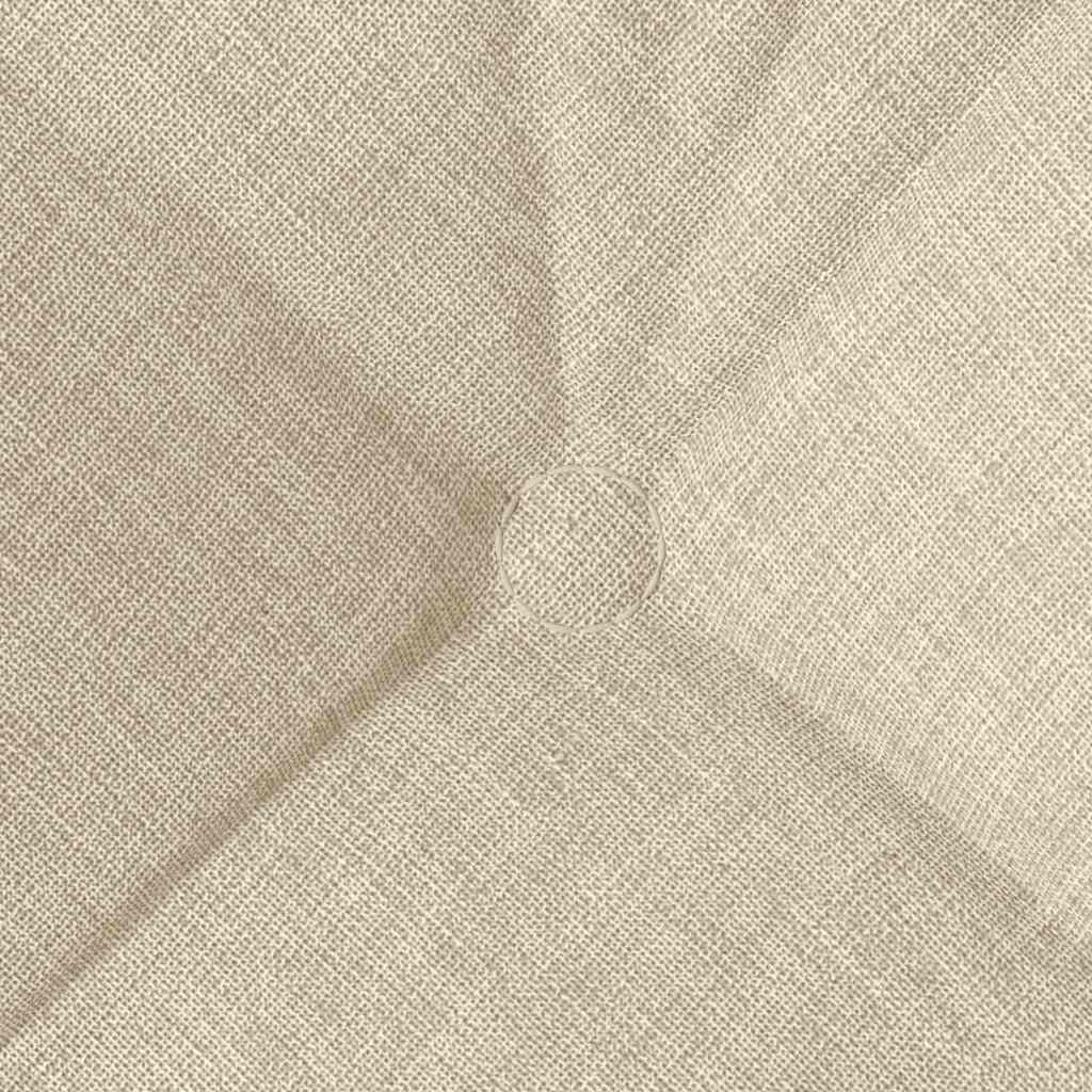 Sitzkissen 4 pcs Hellgrau 40 x 40 x 12 cm Stoff