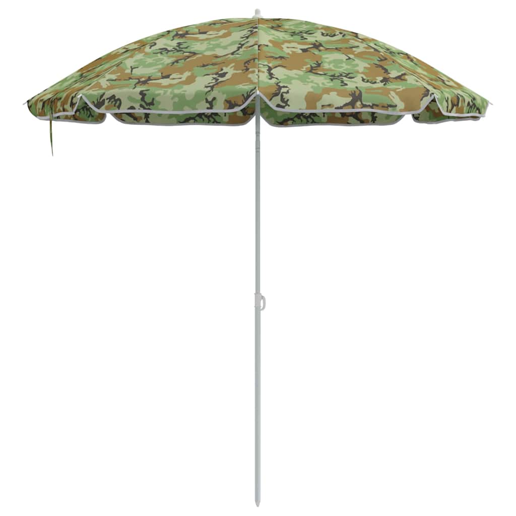 Sonnenschirm mit Stahlmast Sandfarbe 180 cm