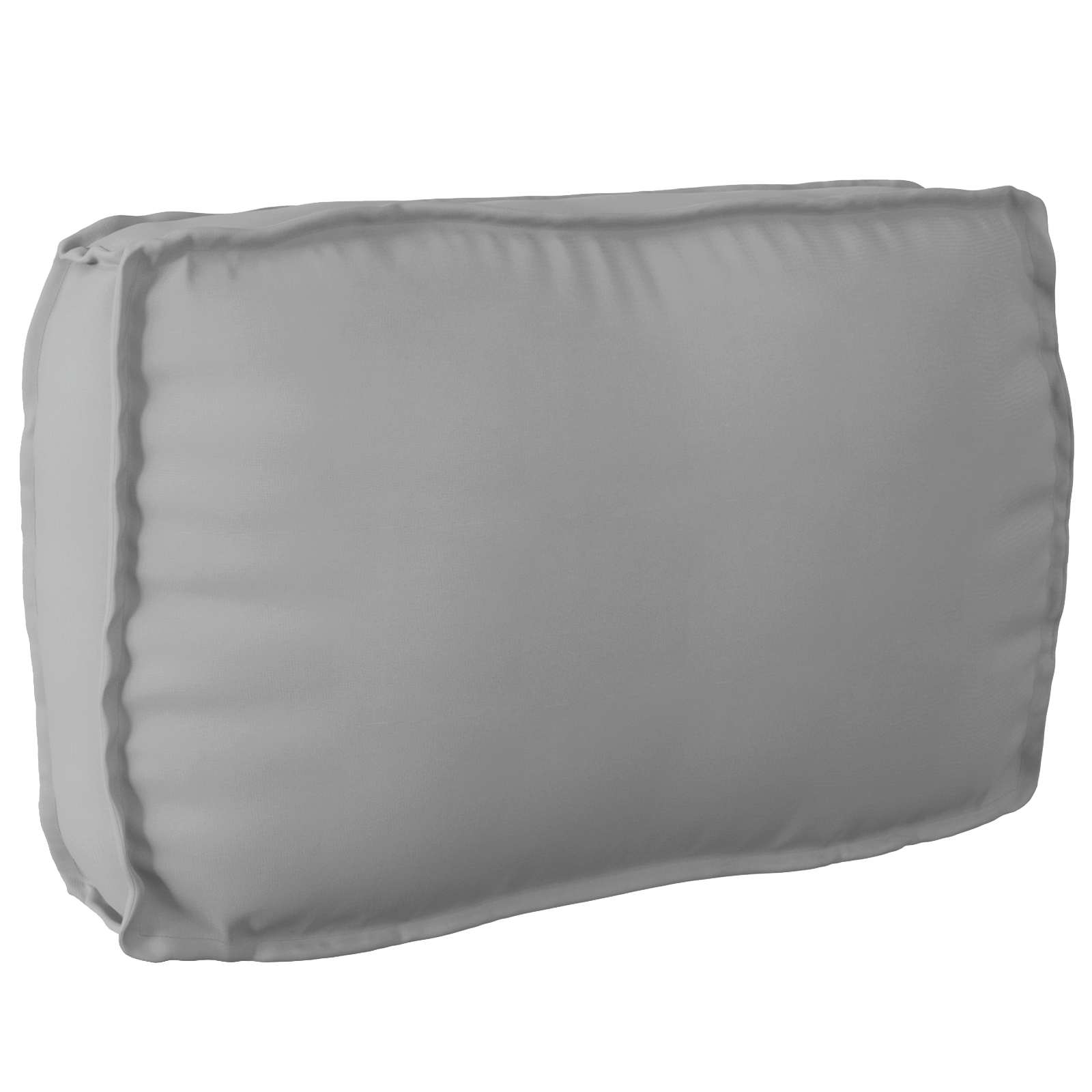 Kissen Anthrazit 70 x 40 x 12 cm Oxford-Stoff