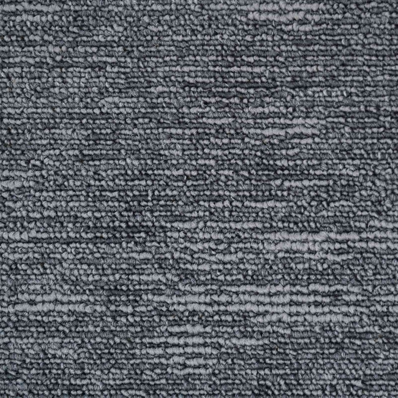 Teppichfliese Hellgrau mit Streifen 50 x 50 cm 4 pcs