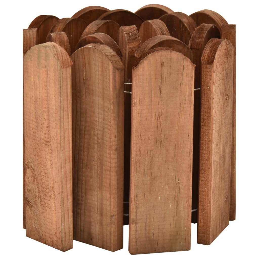 Beeteinfassungen 2 Stk. 120 cm Imprägniertes Kiefernholz