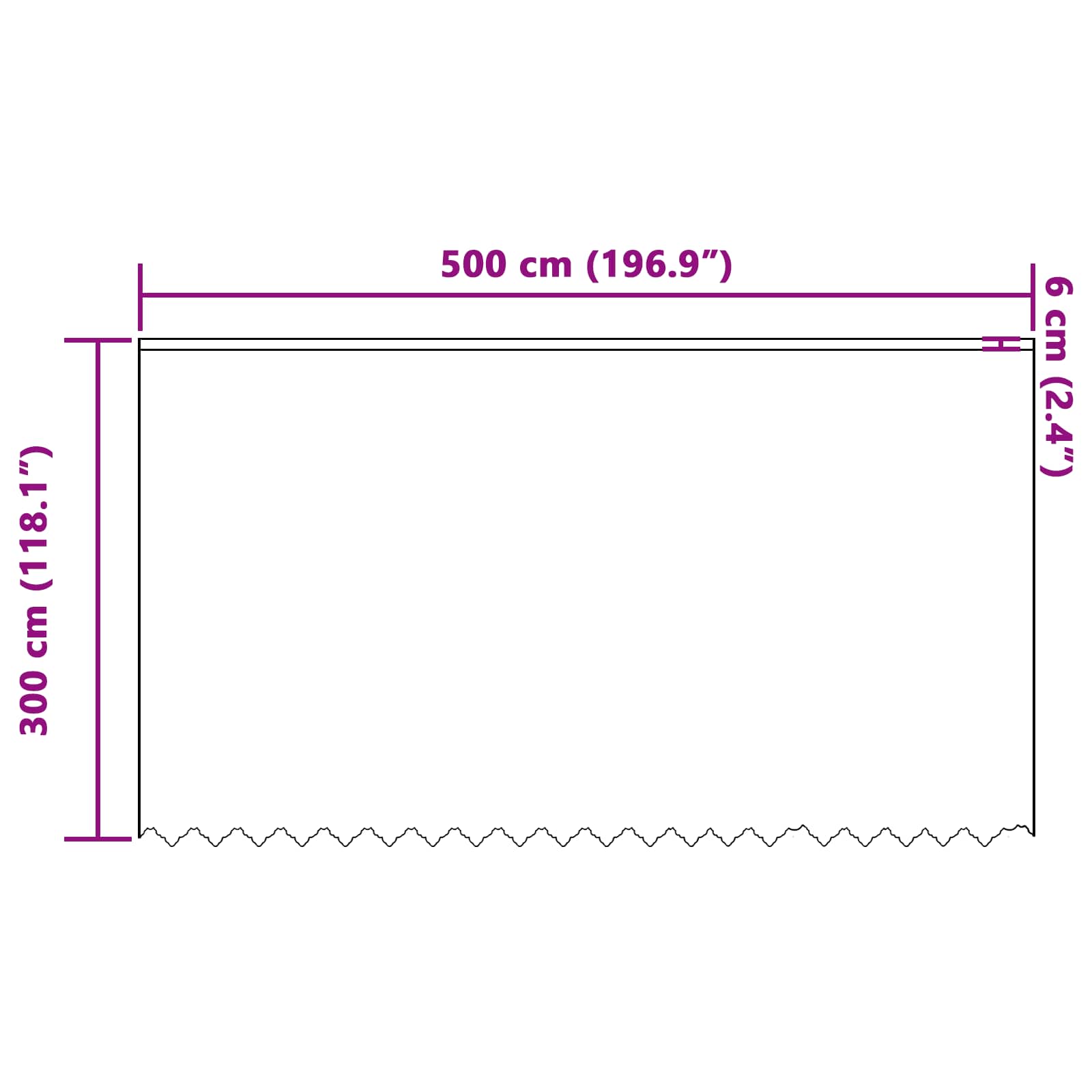 Spitzenvorhang mit Vorhängen Floral Weiß 80 x 150 cm Polyester