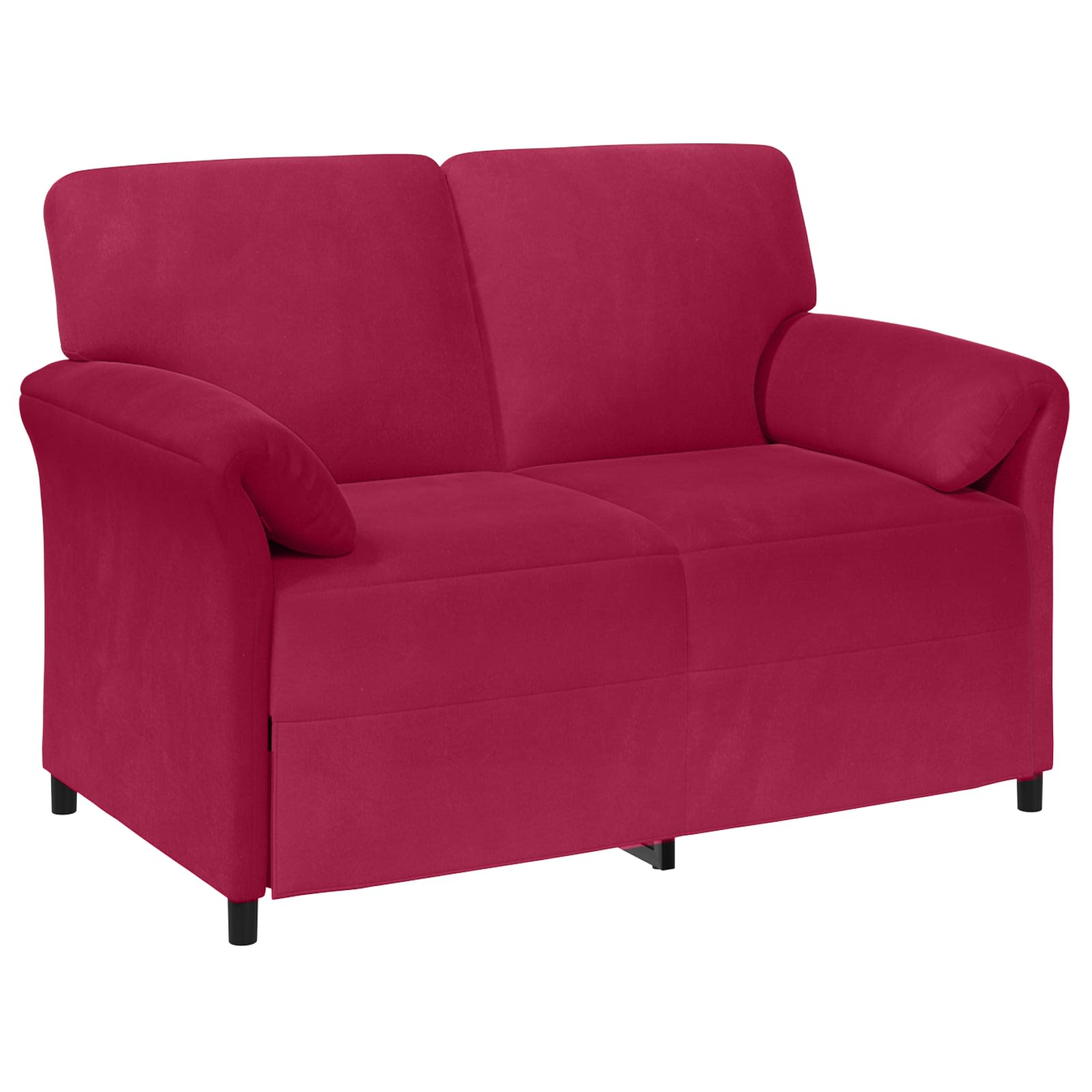 1-Sitzer Sofa Hellgrau 88 x 83 x 95 cm Samt