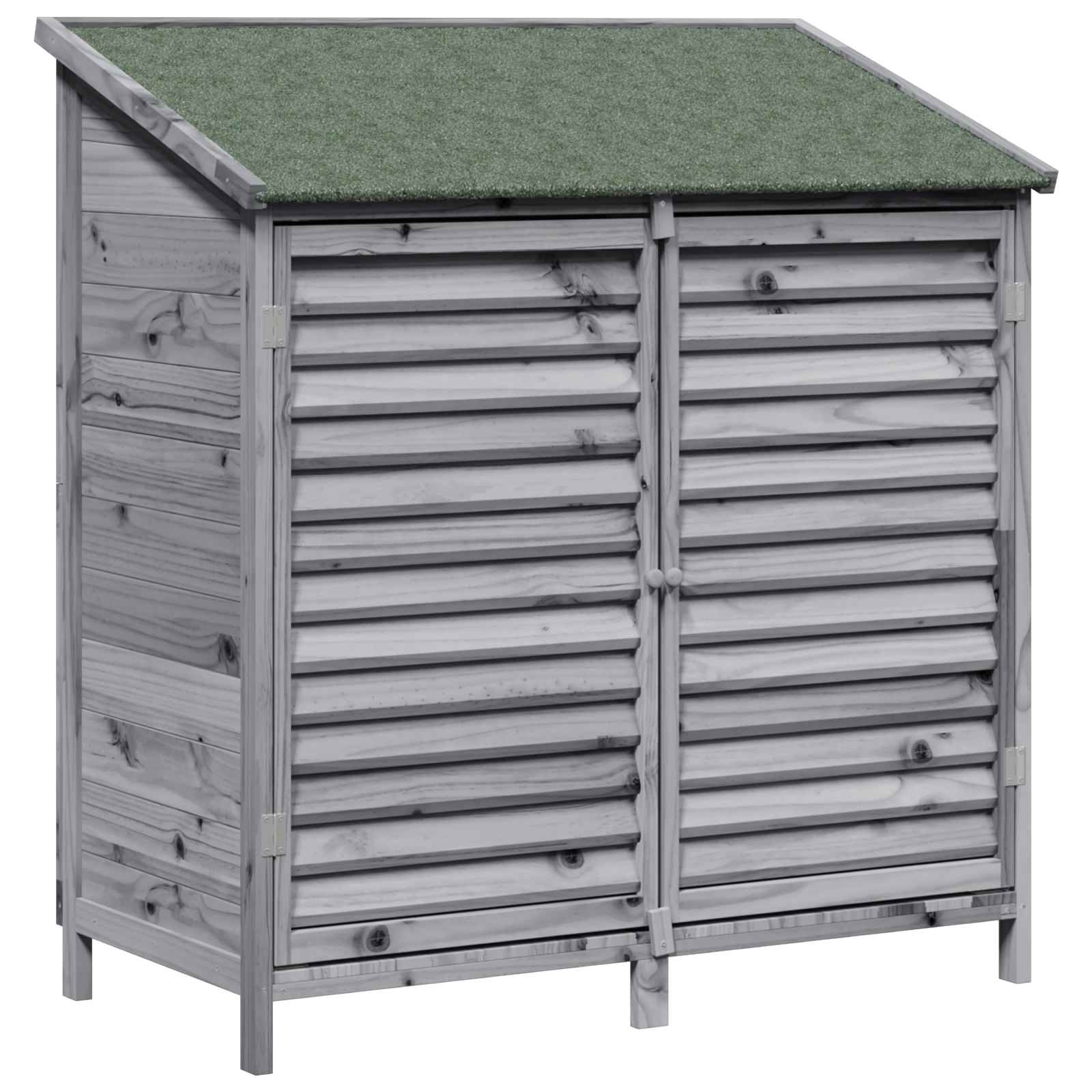 Gartenschuppen Natur 59 x 56 x 113,5 cm Massivholz aus Fichte
