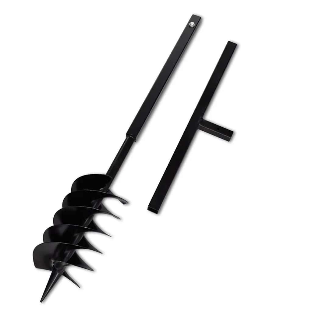 Erdbohrer mit Griff 100 mm Verlängerungsrohr 9 m