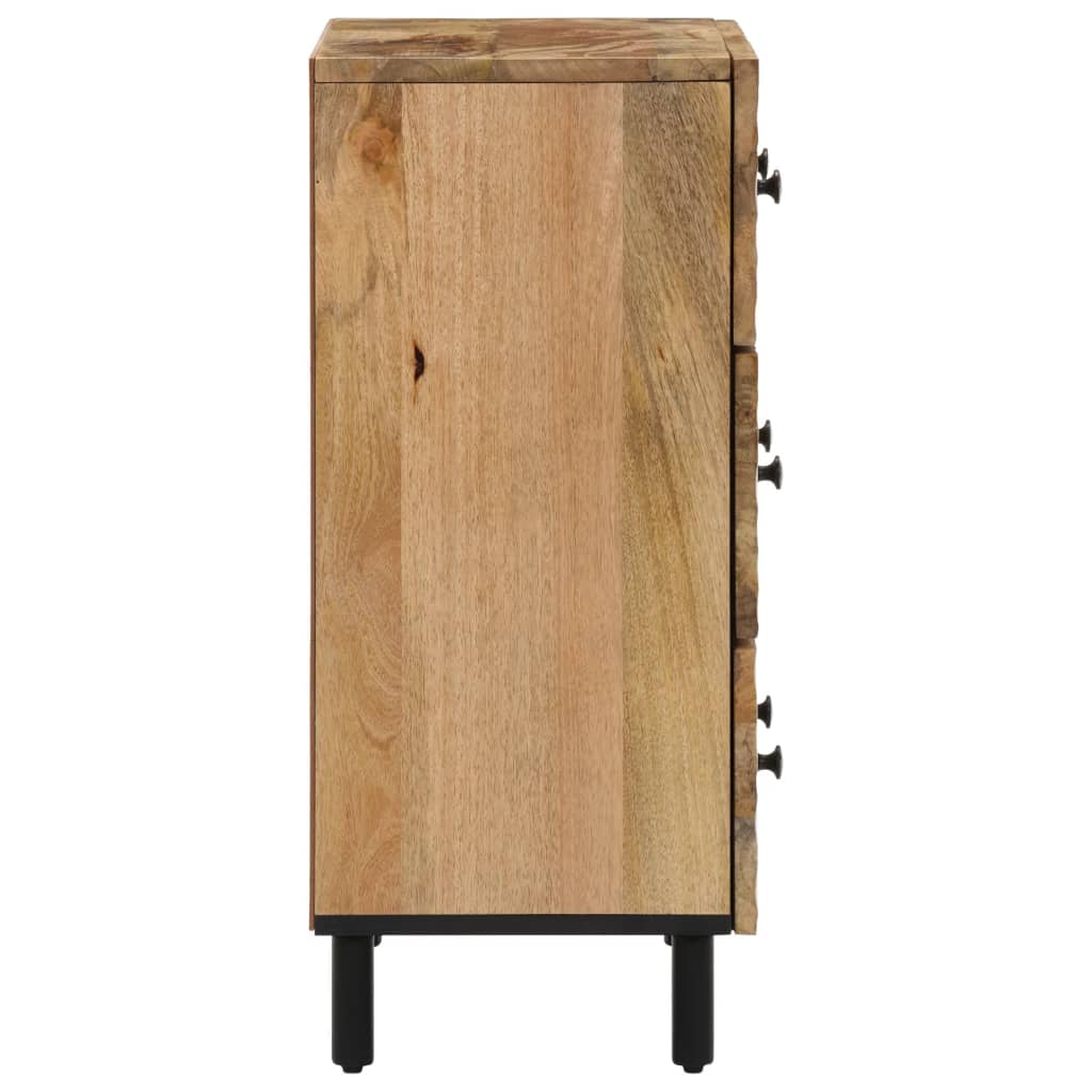 Beistellschrank 60x33x75 cm Massivholz Akazie