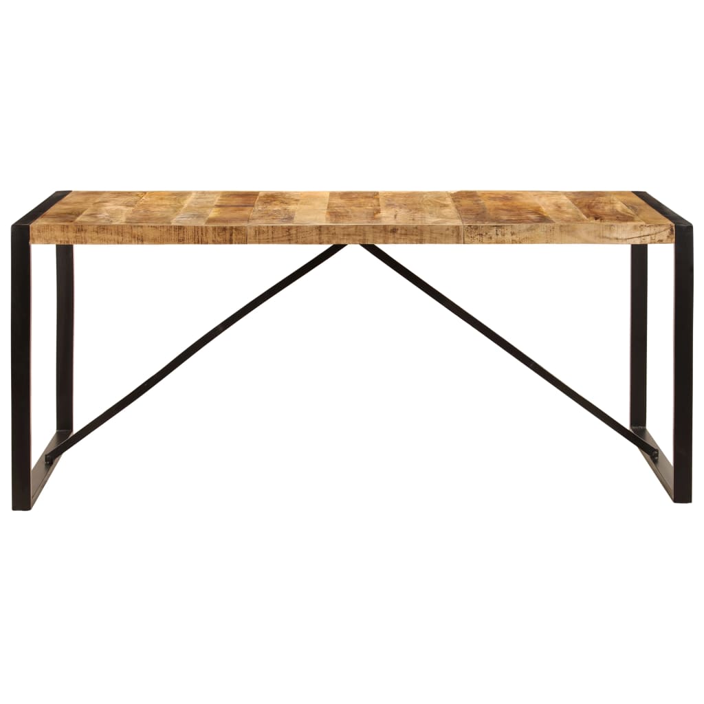 Esstisch 220x100x75 cm Massivholz Akazie