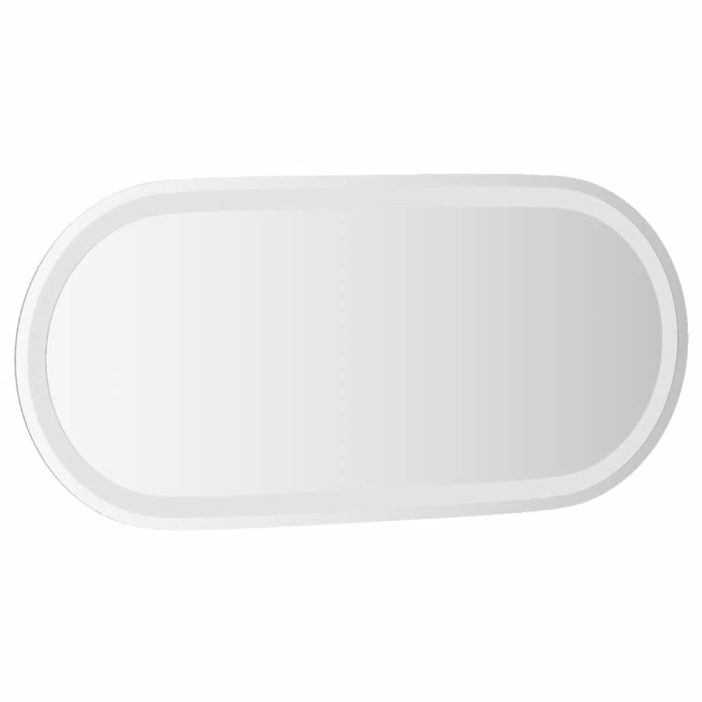 LED-Badspiegel 40x15 cm Oval