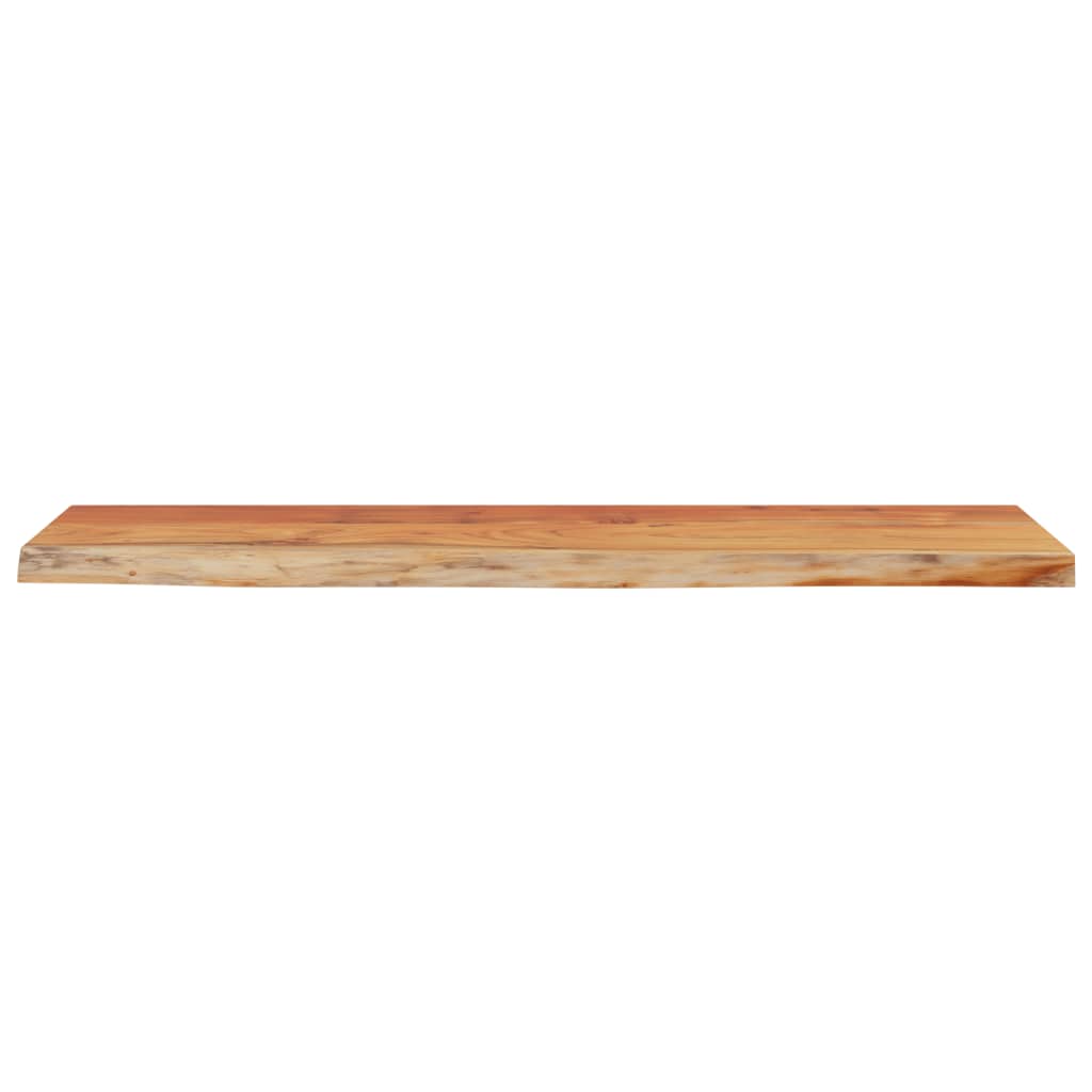 Wandregal 40x20x2,5 cm Rechteckig Massivholz Akazie Baumkante