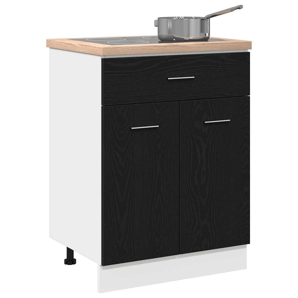 Unterschrank Lyon Weiß 60x46x81,5 cm Holzwerkstoff