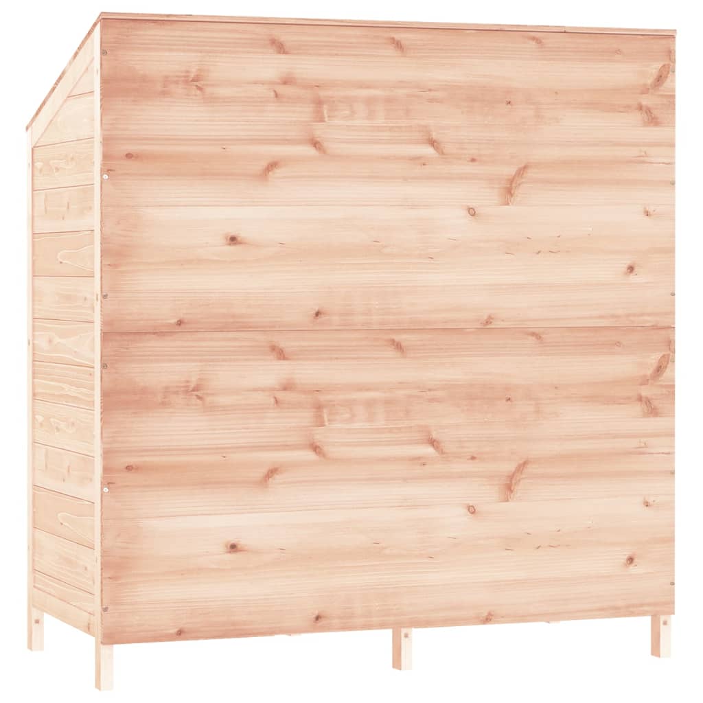 Geräteschuppen 55x52x174,5 cm Massivholz Tanne