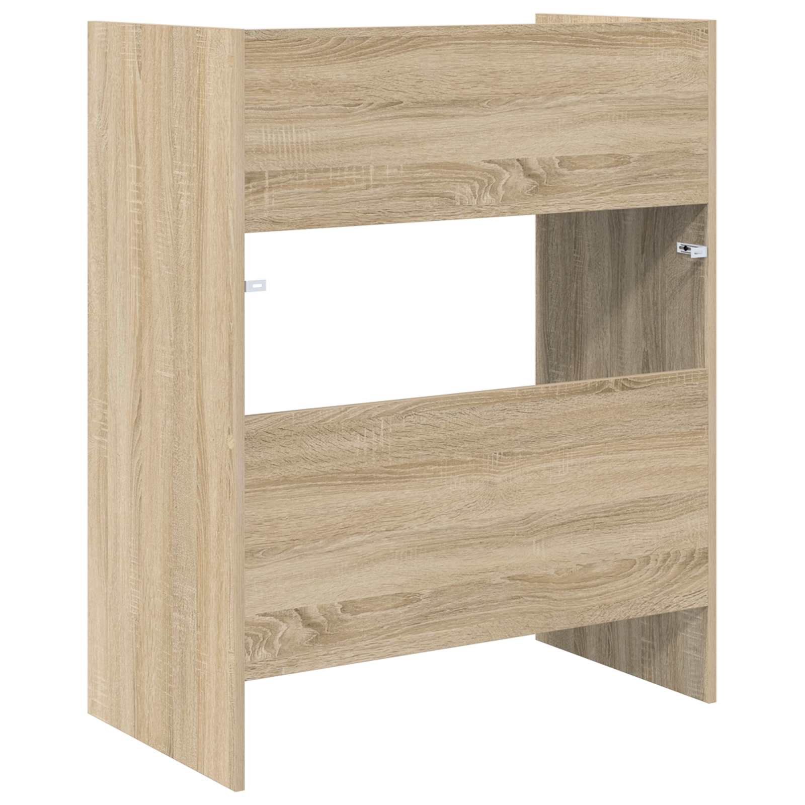 DJ Tisch Weiß 102 x 45 x 102 cm Holzwerkstoff