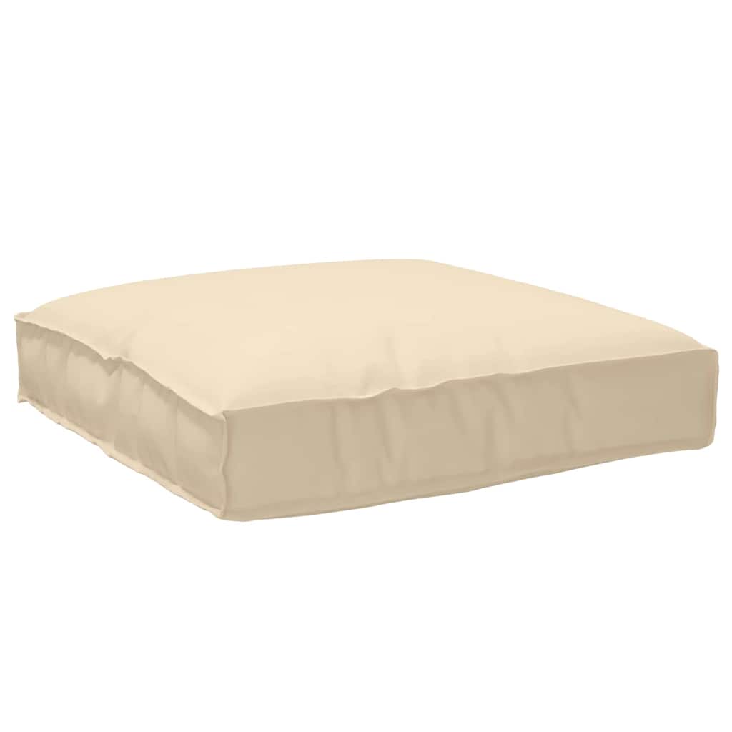 Kissen Anthrazit 80 x 80 x 12 cm Oxford-Stoff