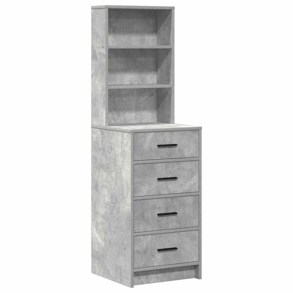 Schminktisch mit Spiegelbeleuchtung 3 pcs Weiß Holzwerkstoff
