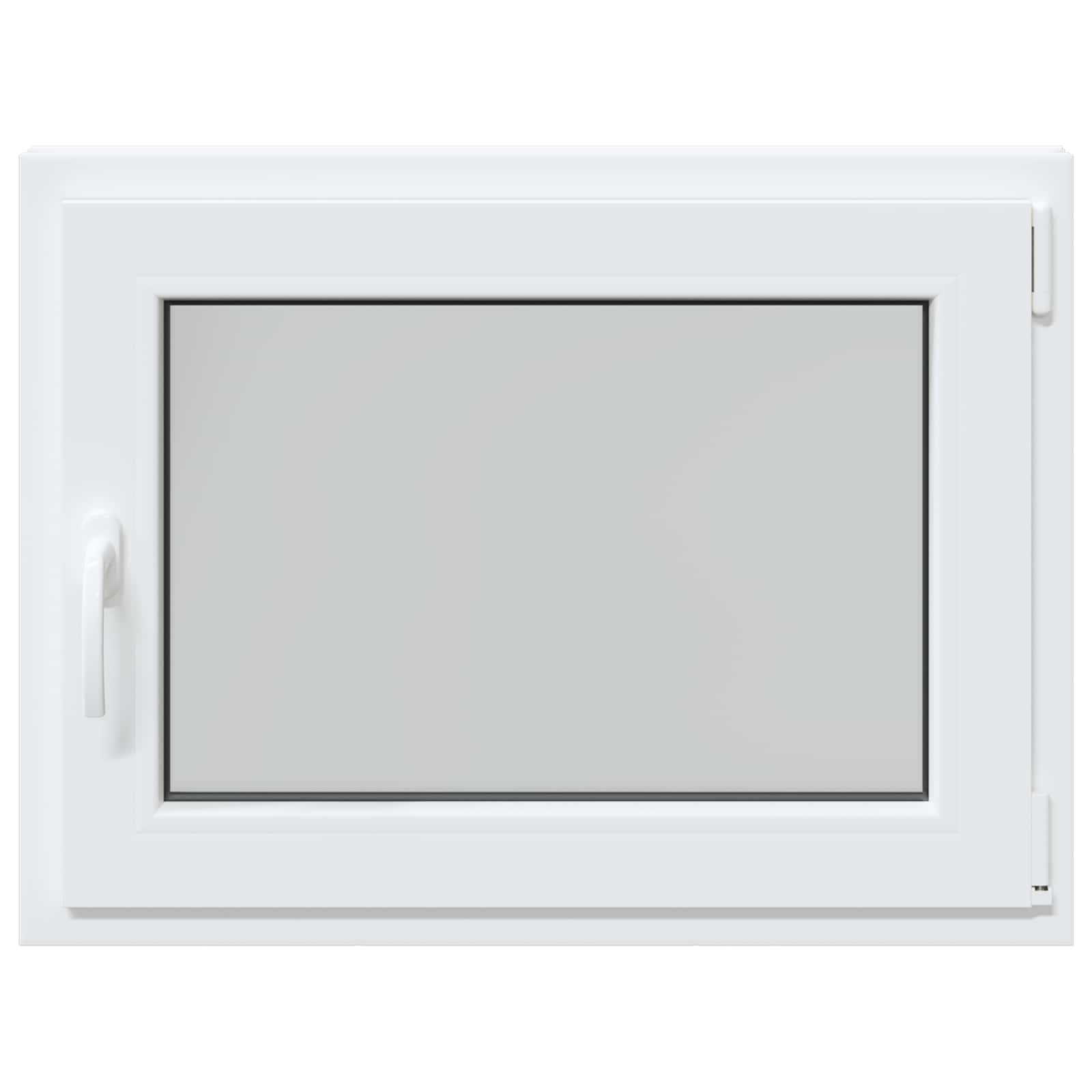 Kellerfenster RISOR 50 x 50 cm PVC und Glas Weiß