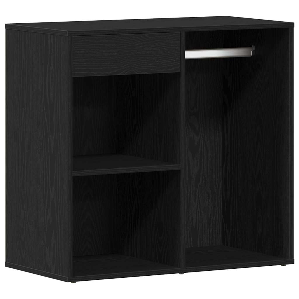 Schminktisch-Set mit LED Weiß Holzwerkstoff