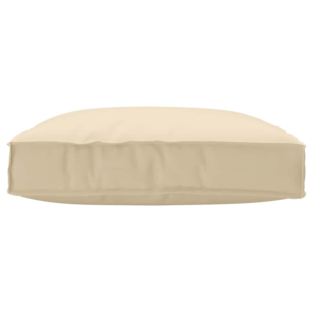 Kissen Anthrazit 80 x 80 x 12 cm Oxford-Stoff
