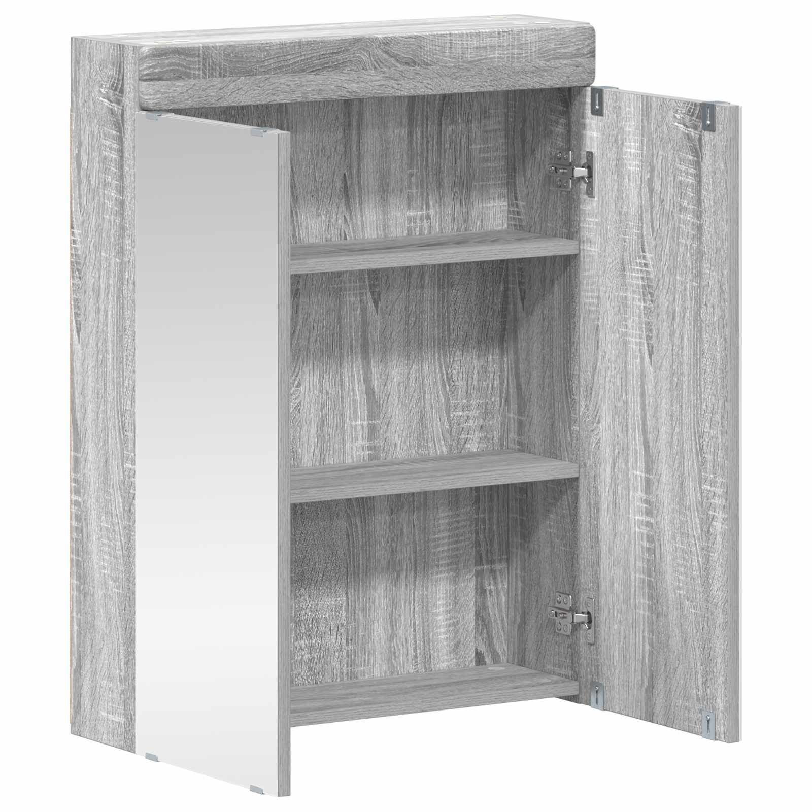Badezimmermöbel-Set TULUM 2 pcs Weiß 60 x 34 x 63 cm