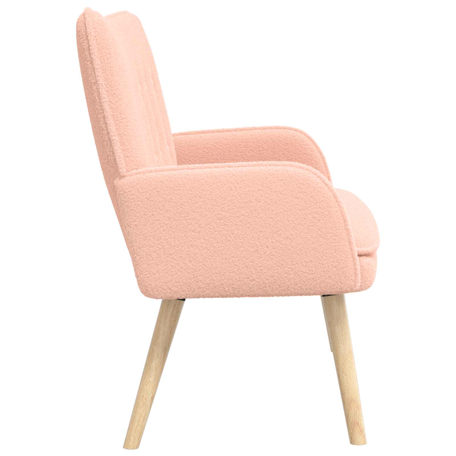 2-Sitzer Sofa Hellgrau 115 x 61 x 87 cm Bouclé