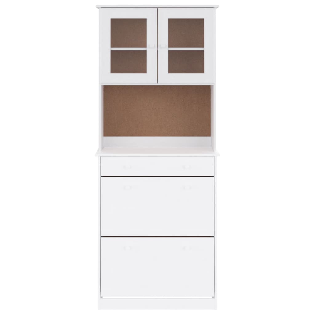 Highboard ALTA 77x35x188 cm Massivholz Kiefer