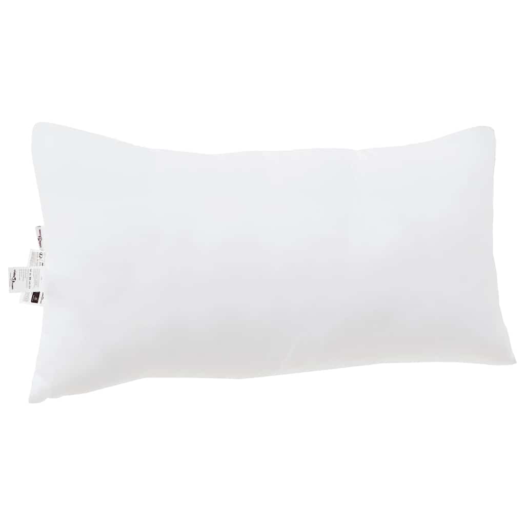 Kopfkissen mit Kissen Weiß 60 x 40 x 20 cm Polyester