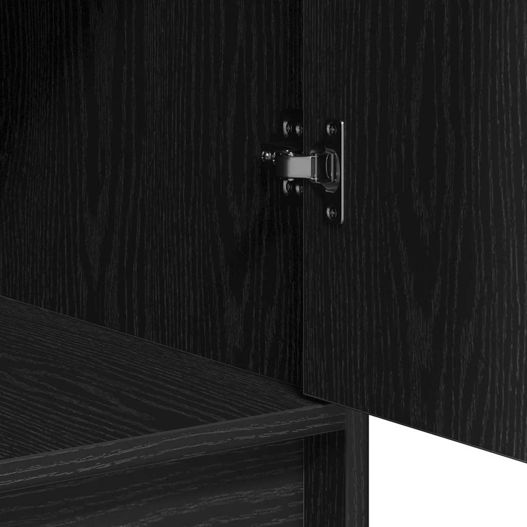 Schminktisch mit Spiegelbeleuchtung 3 pcs Weiß Holzwerkstoff