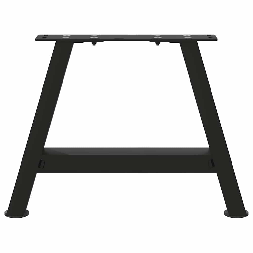 Couchtischbeine A-Form 2 Stk. 30x(30-31) cm Stahl