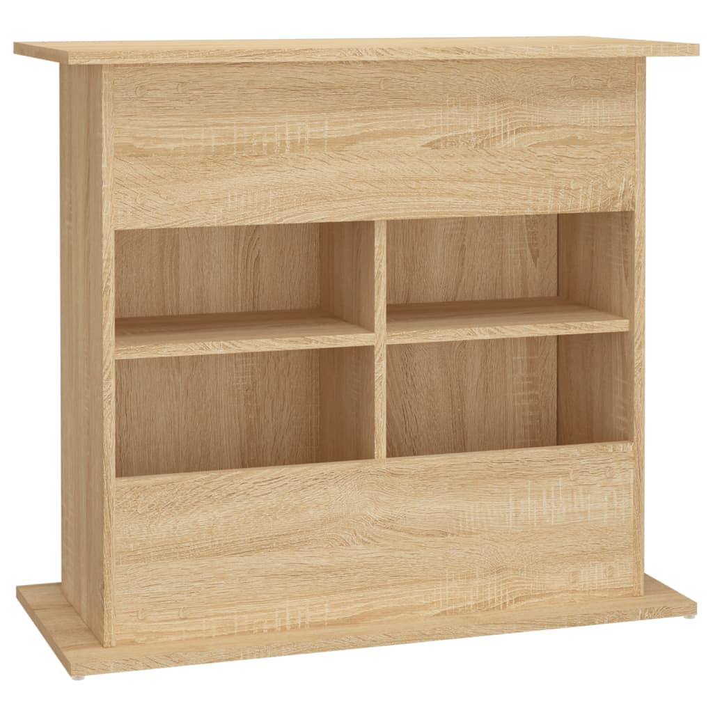 Aquariumständer Weiß 81x36x73 cm Holzwerkstoff