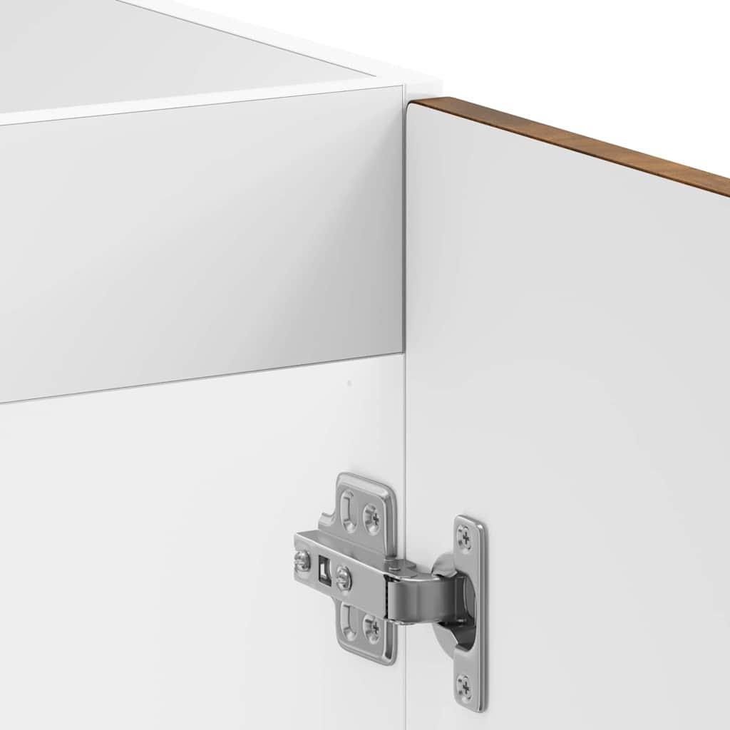 Küchenschrank Kalmar Weiß 80 x 46 x 81.5 cm Holzwerkstoff