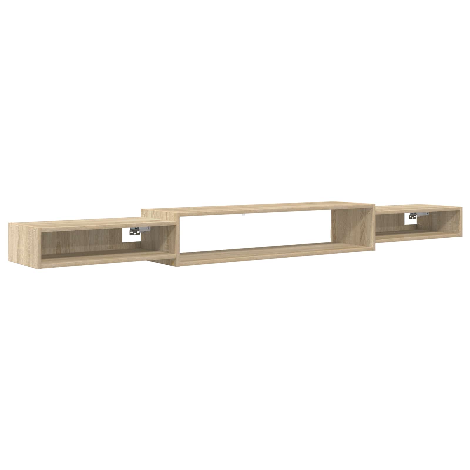 Wandmontierter TV-Schrank Wandhalterung Weiß 140 x 28 x 21 cm