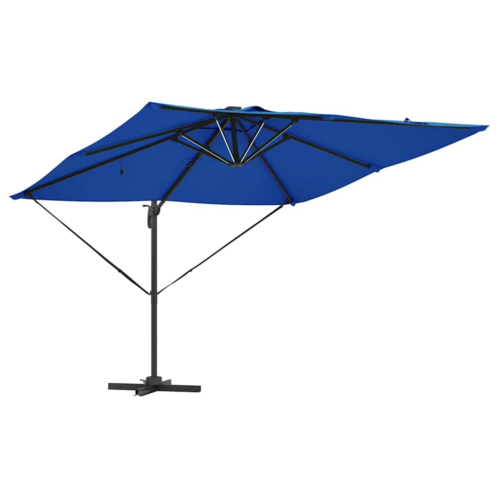 Sonnenschirm Sand 286 x 284 x 270 cm Aluminium und Polyester