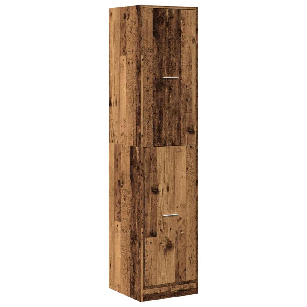 Apothekerschrank Weiß 30 x 41 x 174,5 cm Holzwerkstoff