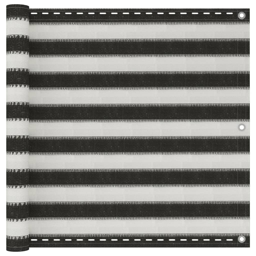 Balkon-Sichtschutz Anthrazit 75x300 cm HDPE