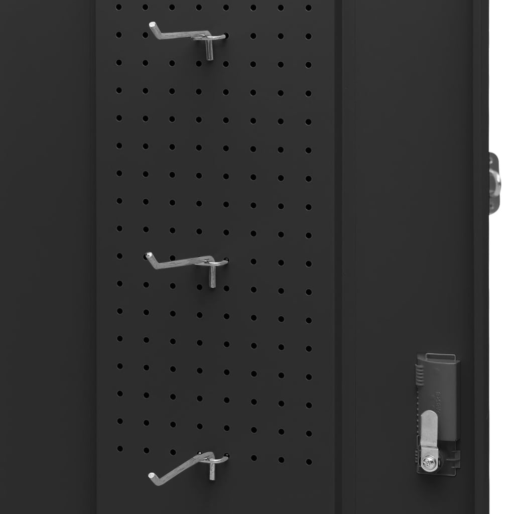 Sattelschrank Weiß 53x53x140 cm Stahl