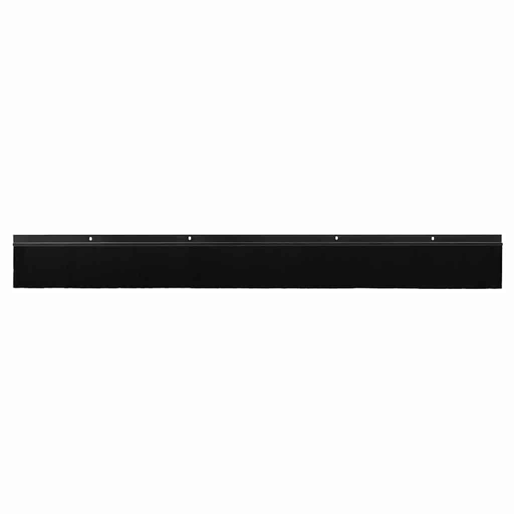 Aufsteck Türbürstendichtungen 2 pcs Braun 100 cm