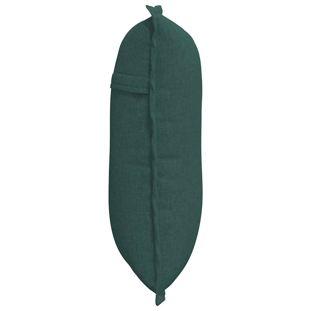 Rückenkissen Hellgrau 50 x 19 x 45 cm Stoff