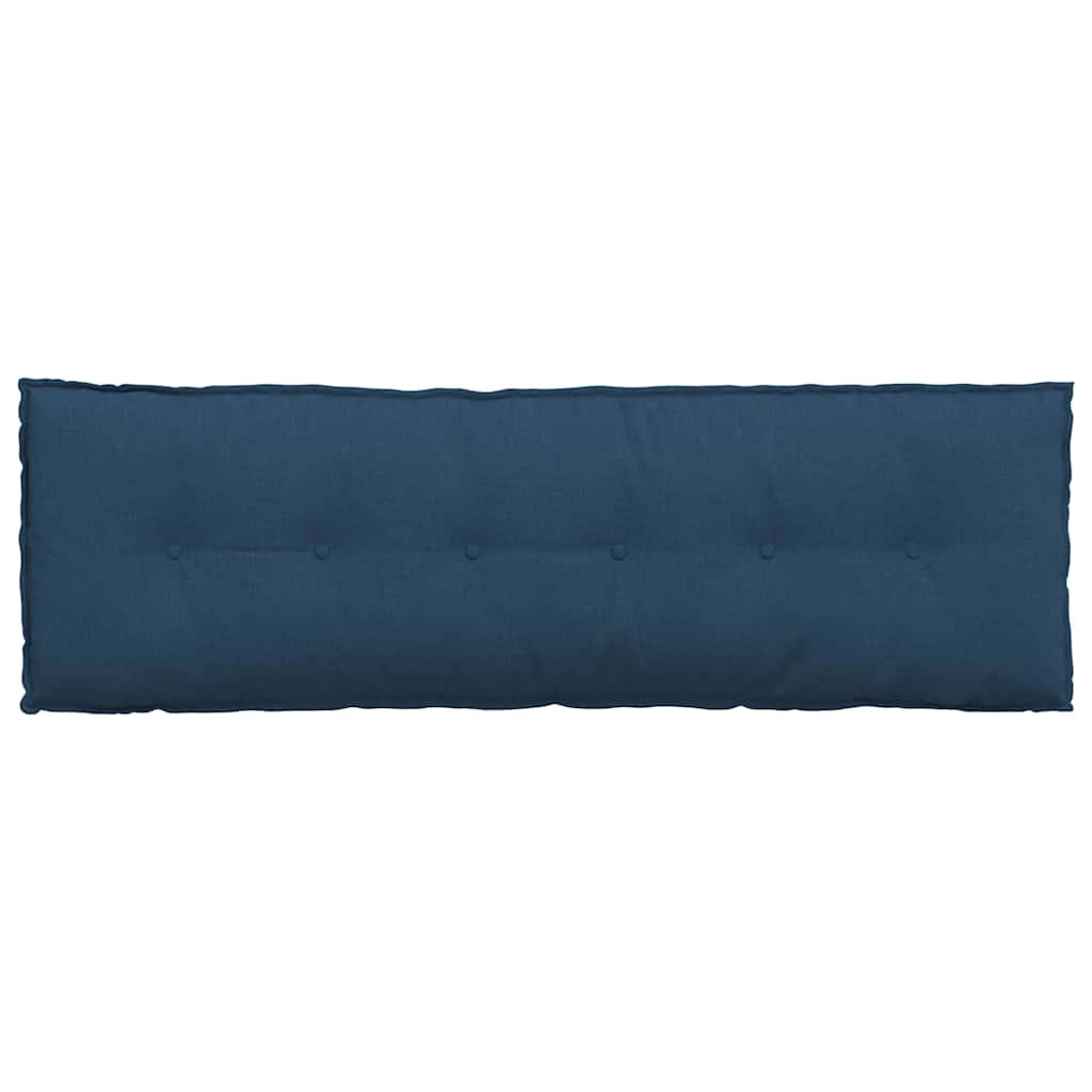 Rückenkissen Hellgrau 50 x 19 x 45 cm Stoff