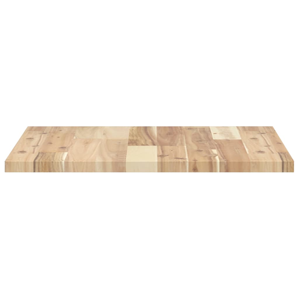 Tischplatte Rund Ø40x2 cm Massivholz Akazie